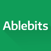 Ablebits screenshot