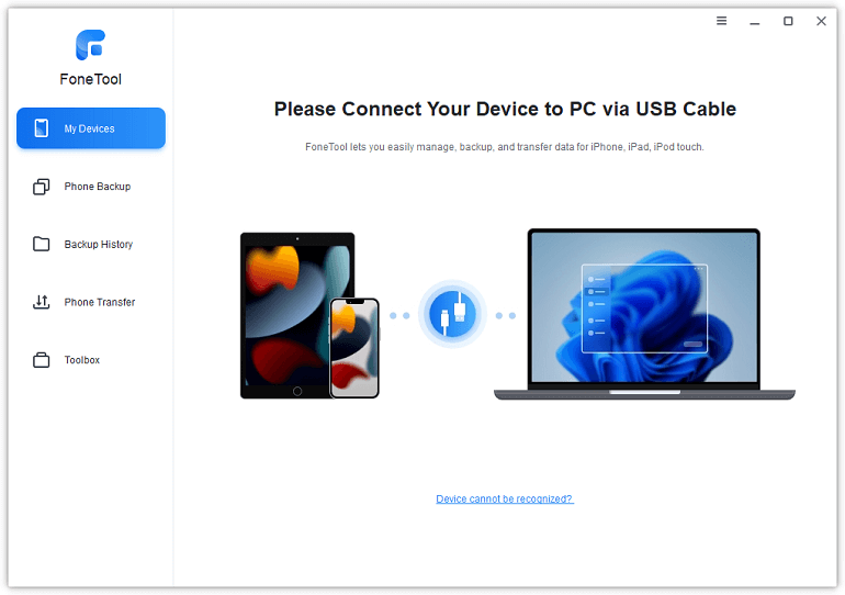 FoneTool Professional Screenshot