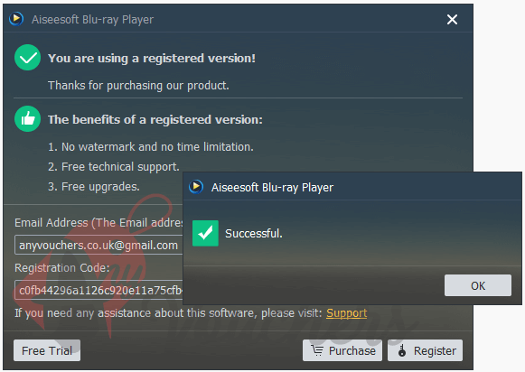 aiseesoft blu ray player giveaway key free