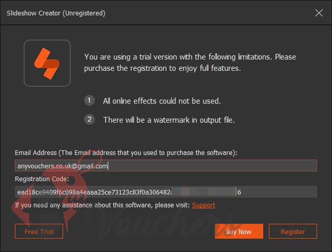 aiseesoft slideshow creator giveaway code free