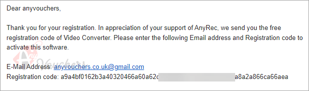 anyrec video converter giveaway free key