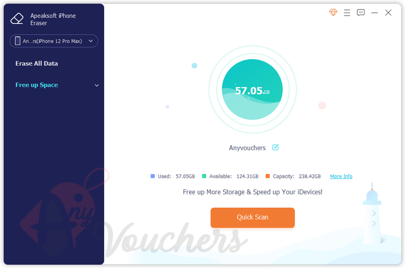 Apeaksoft iPhone Eraser Giveaway Key Download