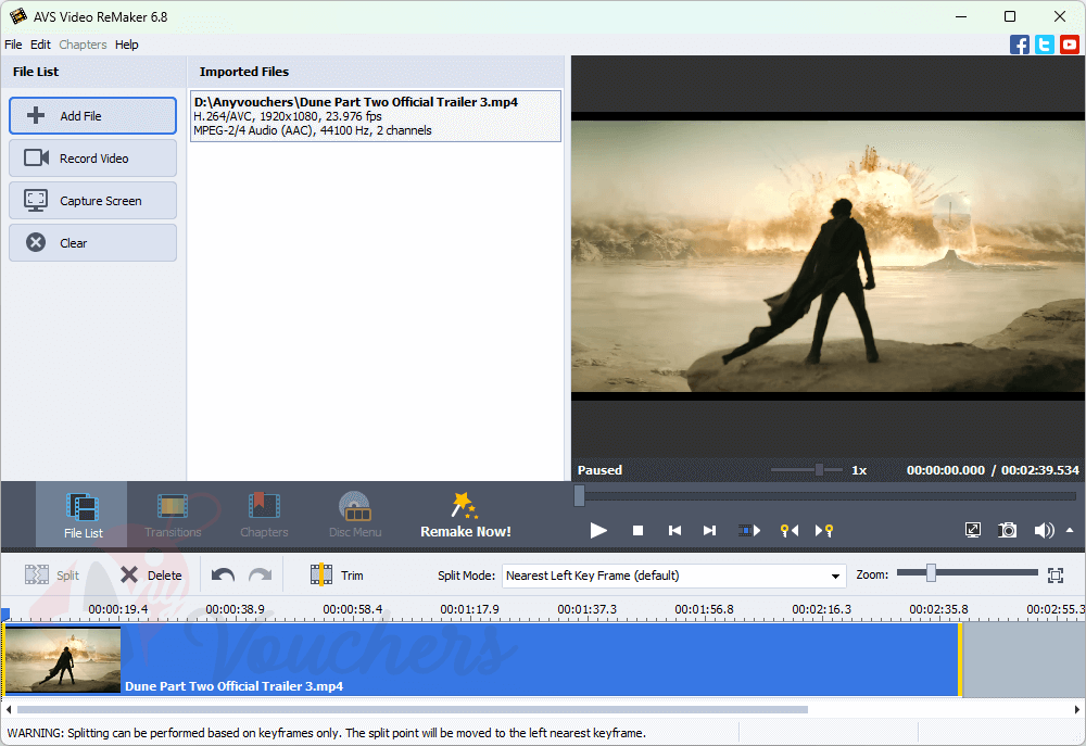 AVS Video ReMaker Giveaway Full Version Download