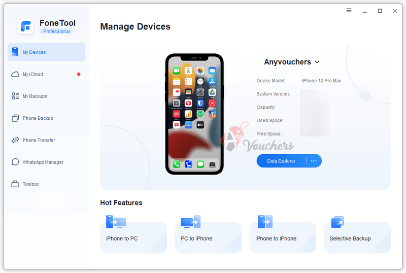 FoneTool Professional Giveaway Key 1 Year Download