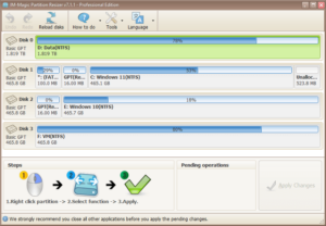 im magic partition resizer pro giveaway