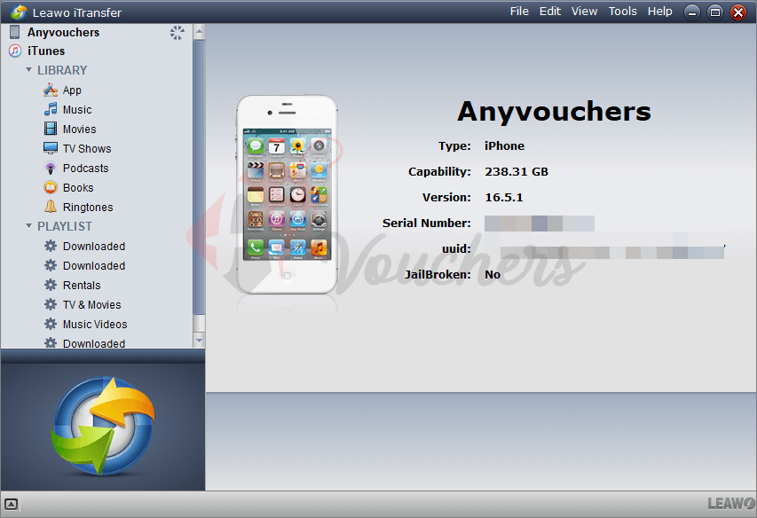 Leawo iTransfer Giveaway Key 1-Year Free