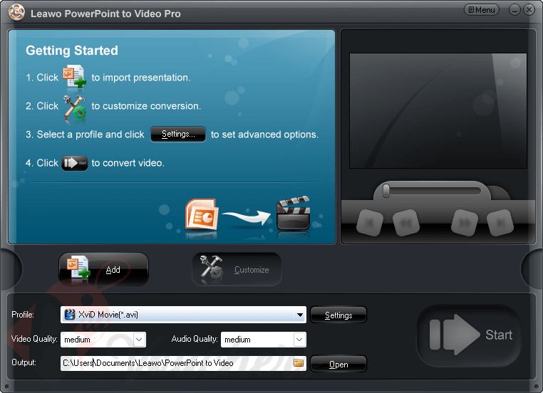 Leawo PowerPoint to Video Pro Giveaway Code Download