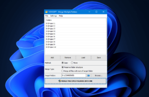 vovsoft merge multiple folders giveaway