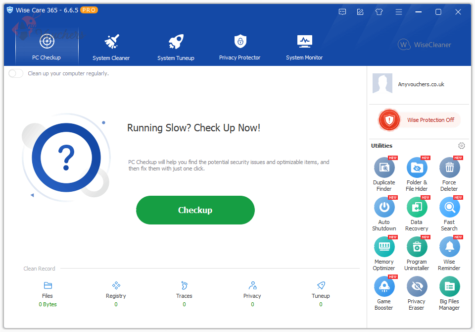 wise care 365 pro screenshot