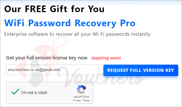 xenarmor wifi password recovery pro giveaway page