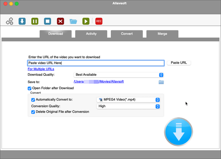 Allavsoft downloader for Mac Giveaway License Code