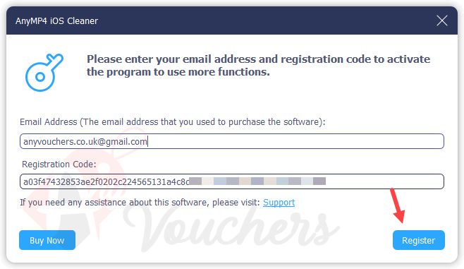 anymp4 ios cleaner giveaway license code