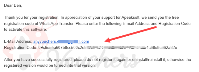apeaksoft whatsapp transfer giveaway activation code