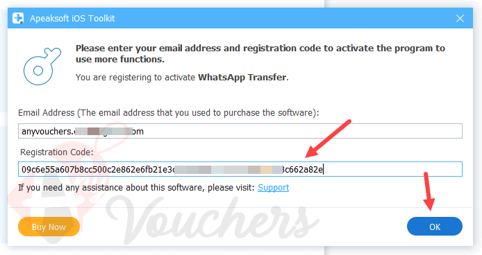 apeaksoft whatsapp transfer giveaway license key
