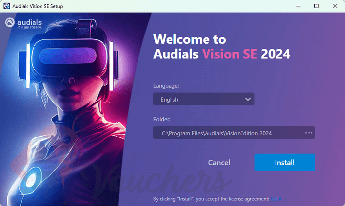audials vision 2024 giveaway installation