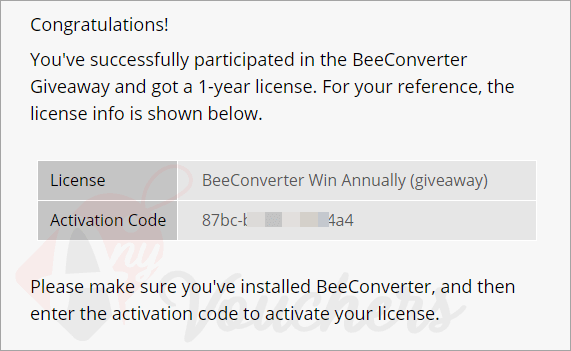 beeconverter pro giveaway license code