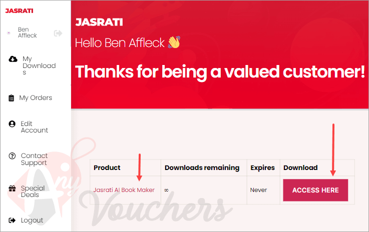 jasrati ai ebook maker giveaway order