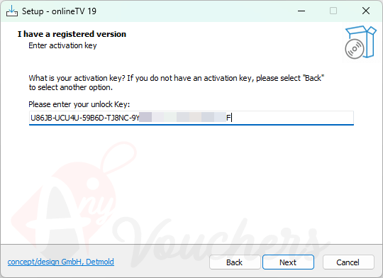 onlinetv giveaway license code