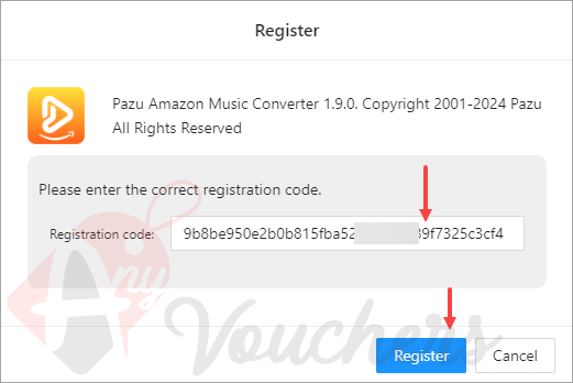 pazu amazon music converter giveaway activation