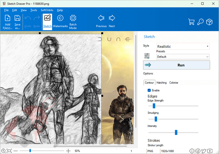 softorbits sketch drawer giveaway screenshot SoftOrbits Sketch Drawer Giveaway License Download