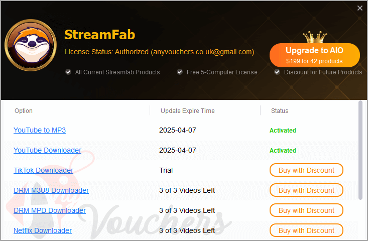 streamfab youtube downloader pro giveaway download