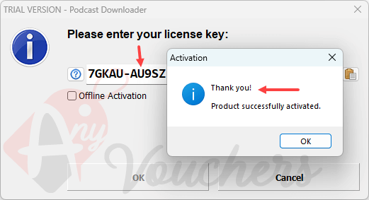vovsoft podcast downloader giveaway license code