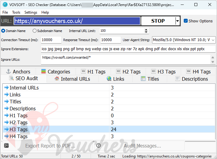 Vovsoft SEO Checker Giveaway License Code Download