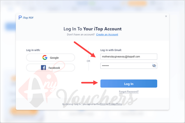 itop pdf pro giveaway account vip